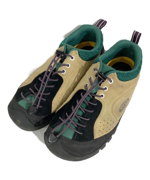 KEEN（キーン）KEEN (キーン) JASPER ROCKS SP ベージュ×グリーン サイズ:EU40の古着・服飾アイテム