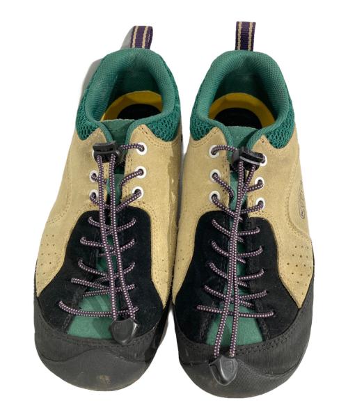 KEEN（キーン）KEEN (キーン) JASPER ROCKS SP ベージュ×グリーン サイズ:EU40の古着・服飾アイテム