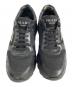 PRADA (プラダ) Re-Nylon  ブラッシュドレザー スニーカー ブラック サイズ:8：18000円