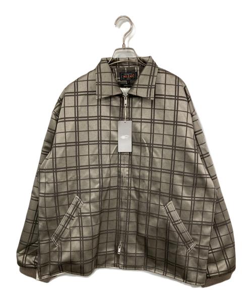 BEAMS PLUS（ビームスプラス）BEAMS PLUS (ビームスプラス) Grease Jacket Bright Grid ベージュ サイズ:L 未使用品の古着・服飾アイテム