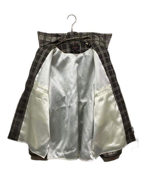 BEAMS PLUS（ビームスプラス）BEAMS PLUS (ビームスプラス) Grease Jacket Bright Grid ベージュ サイズ:L 未使用品の古着・服飾アイテム