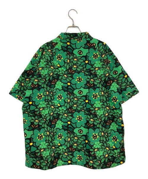 BEAMS T（ビームス ティー）BEAMS T (ビームス ティー) 総柄半袖シャツ グリーン サイズ:XL 未使用品の古着・服飾アイテム