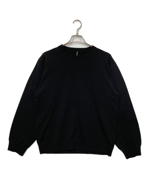 DESCENTE ALLTERRAIN（デザイント オルテライン）Descente ALLTERRAIN (デザイント オルテライン) オルテライン I/O ニットセーター ブラック サイズ:Ｍの古着・服飾アイテム