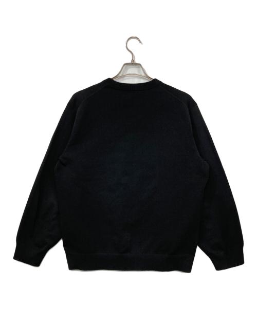 DESCENTE ALLTERRAIN（デザイント オルテライン）Descente ALLTERRAIN (デザイント オルテライン) オルテライン I/O ニットセーター ブラック サイズ:Mの古着・服飾アイテム
