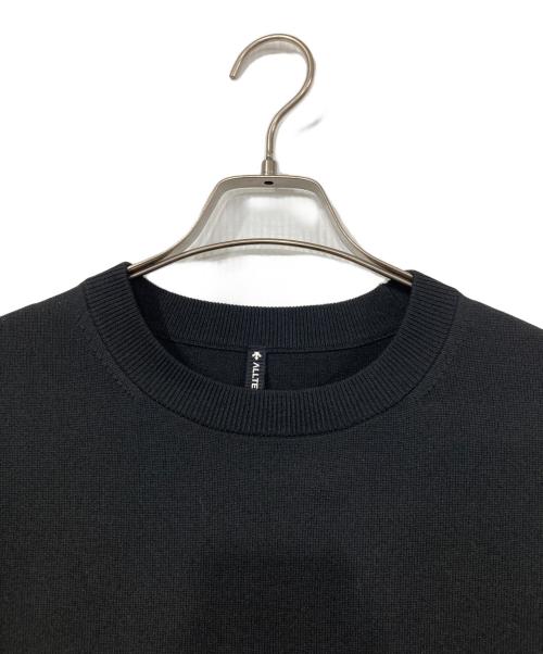 DESCENTE ALLTERRAIN（デザイント オルテライン）Descente ALLTERRAIN (デザイント オルテライン) オルテライン I/O ニットセーター ブラック サイズ:Mの古着・服飾アイテム
