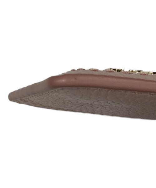 MARC JACOBS（マークジェイコブス）MARC JACOBS (マークジェイコブス) カードケース ピンクの古着・服飾アイテム