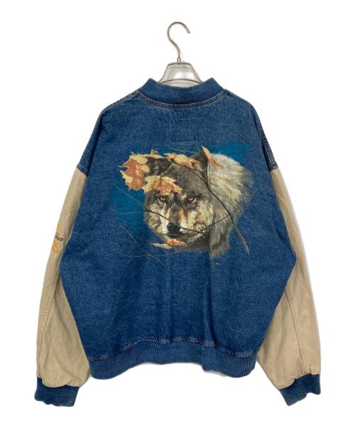 INTERNATIONAL DENIM（インターナショナルデニム）international DENIM (インターナショナルデニム) デニムブルゾン インディゴ サイズ:XXLの古着・服飾アイテム