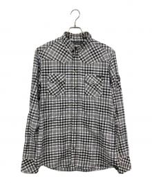 DOLCE & GABBANA（ドルチェ＆ガッバーナ）の古着「SICILIAチェックBDシャツ」｜グレー