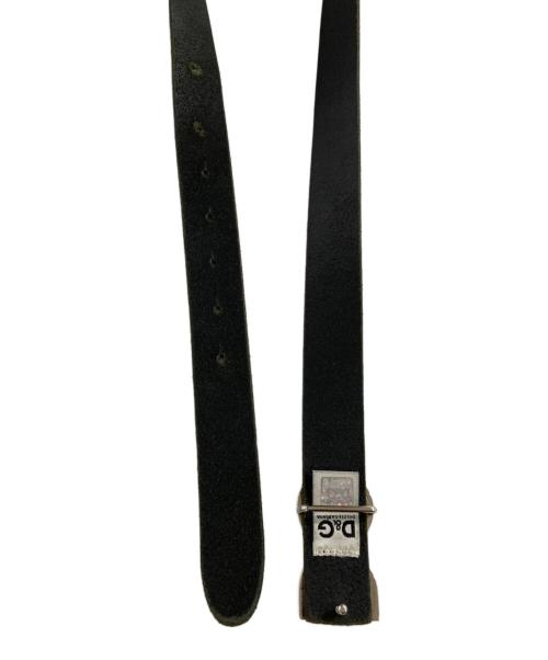 DOLCE & GABBANA（ドルチェ＆ガッバーナ）DOLCE & GABBANA (ドルチェ＆ガッバーナ) DGロゴバックルベルト ブラックの古着・服飾アイテム