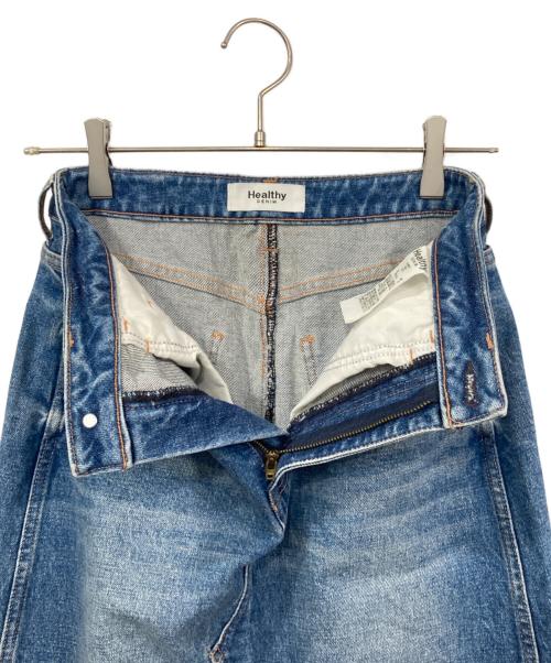Healthy DENIM（ヘルシーデニム）Healthy denim (ヘルシーデニム) PLUM デニムスカート インディゴの古着・服飾アイテム