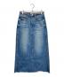 Healthy denim（ヘルシーデニム）の古着「PLUM デニムスカート」｜インディゴ