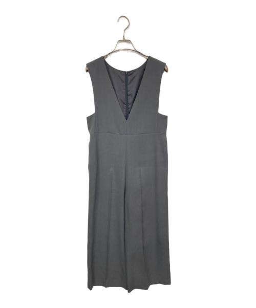 allureville（アルアバイル）allureville (アルアバイル) Vネックオールインワン グレー サイズ:1の古着・服飾アイテム