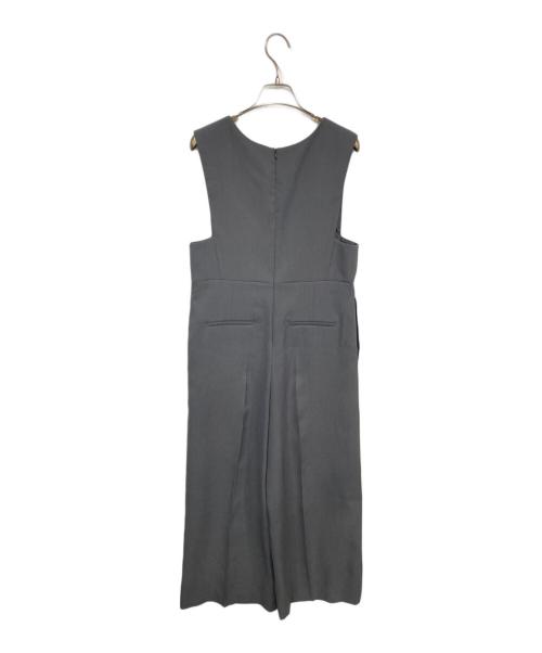 allureville（アルアバイル）allureville (アルアバイル) Vネックオールインワン グレー サイズ:1の古着・服飾アイテム