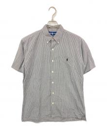 RALPH LAUREN（ラルフローレン）の古着「コットンシャツ」｜ブラック
