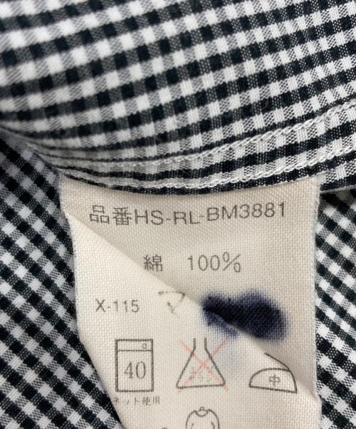 RALPH LAUREN（ラルフローレン）RALPH LAUREN (ラルフローレン) コットンシャツ ブラック サイズ:Mの古着・服飾アイテム