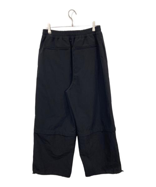 JIMWAG（ジムワッグ）jimwag (ジムワッグ) Agent pants 2WAY ブラック サイズ:Lの古着・服飾アイテム