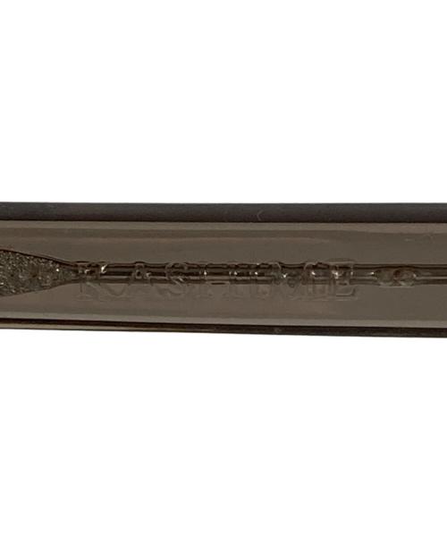 KASHIME（カシメ）KASHIME (カシメ) スクエアフレームアイウェア Brown Greyの古着・服飾アイテム