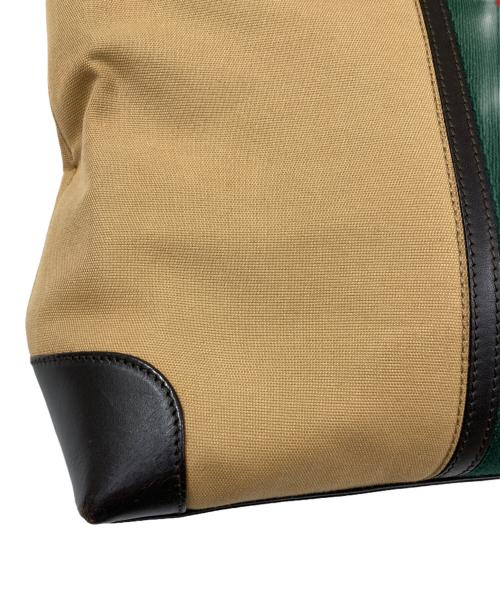 GUCCI（グッチ）GUCCI (グッチ) シェリーラインハンドバッグ ブラウンの古着・服飾アイテム