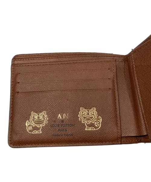 LOUIS VUITTON（ルイ ヴィトン）LOUIS VUITTON (ルイ ヴィトン) 2つ折り財布 ブラウンの古着・服飾アイテム