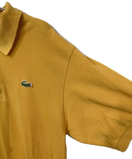 LACOSTE（ラコステ）LACOSTE (ラコステ) ポロシャツ イエロー サイズ:Sの古着・服飾アイテム