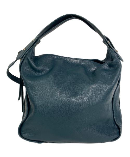 FURLA（フルラ）FURLA (フルラ) 2WAYレザーバッグ グリーンの古着・服飾アイテム