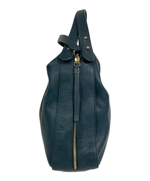 FURLA（フルラ）FURLA (フルラ) 2WAYレザーバッグ グリーンの古着・服飾アイテム