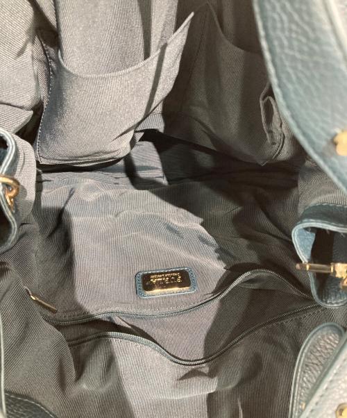 FURLA（フルラ）FURLA (フルラ) 2WAYレザーバッグ グリーンの古着・服飾アイテム