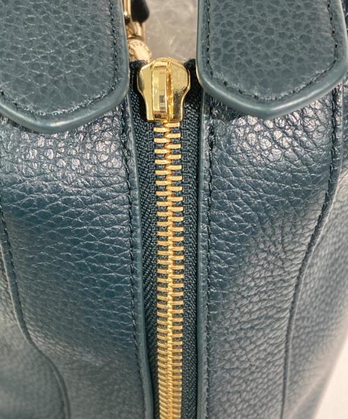 FURLA（フルラ）FURLA (フルラ) 2WAYレザーバッグ グリーンの古着・服飾アイテム