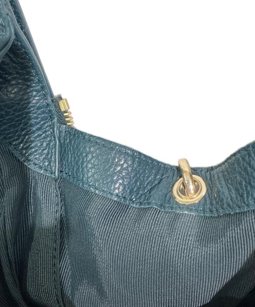 FURLA（フルラ）FURLA (フルラ) 2WAYレザーバッグ グリーンの古着・服飾アイテム