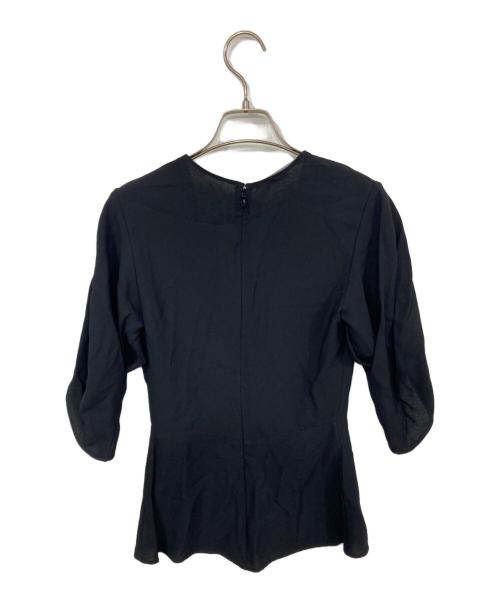 STELLA McCARTNEY（ステラマッカートニー）STELLA McCARTNEY (ステラマッカートニー) Melody Vネック ブラウス ブラック サイズ:34の古着・服飾アイテム