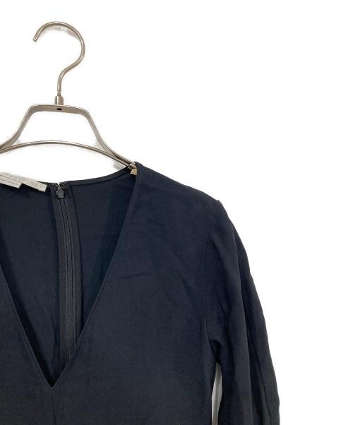 STELLA McCARTNEY（ステラマッカートニー）STELLA McCARTNEY (ステラマッカートニー) Melody Vネック ブラウス ブラック サイズ:34の古着・服飾アイテム