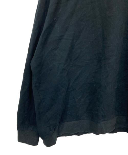 FRED PERRY（フレッドペリー）FRED PERRY (フレッドペリー) BEAMS (ビームス) 別注ピケ スウェット ポロシャツ ブラック サイズ:XLの古着・服飾アイテム