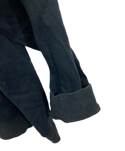 FRED PERRY（フレッドペリー）FRED PERRY (フレッドペリー) BEAMS (ビームス) 別注ピケ スウェット ポロシャツ ブラック サイズ:XLの古着・服飾アイテム