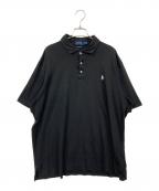 POLO RALPH LAURENポロ・ラルフローレン）の古着「ポロシャツ」｜ブラック