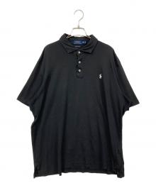 POLO RALPH LAUREN（ポロ・ラルフローレン）の古着「ポロシャツ」｜ブラック