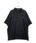 POLO RALPH LAUREN（ポロ・ラルフローレン）の古着「ポロシャツ」｜ブラック