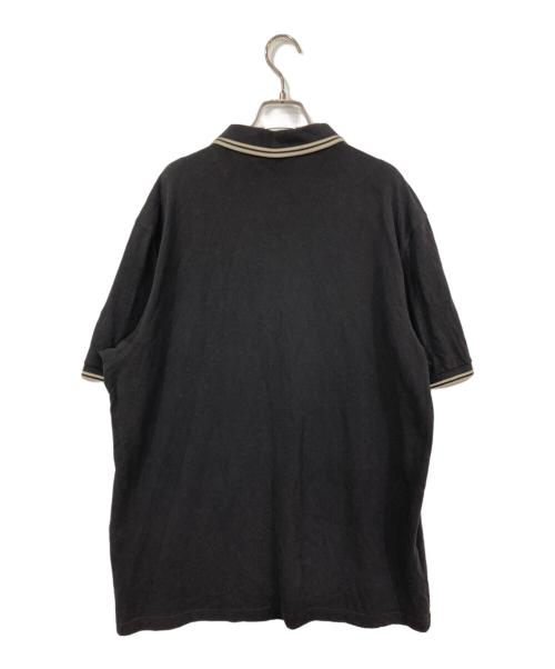FRED PERRY（フレッドペリー）FRED PERRY (フレッドペリー) ポロシャツ ブラック サイズ:2XLの古着・服飾アイテム