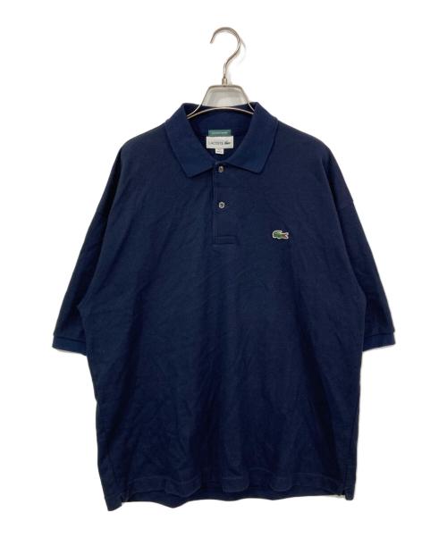 LACOSTE（ラコステ）LACOSTE (ラコステ) 鹿の子ポロシャツ ネイビー サイズ:2XLの古着・服飾アイテム