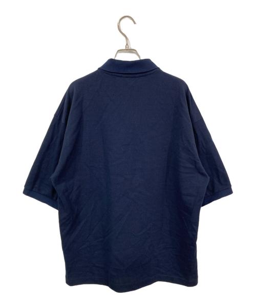 LACOSTE（ラコステ）LACOSTE (ラコステ) 鹿の子ポロシャツ ネイビー サイズ:2XLの古着・服飾アイテム