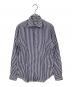 ETRO（エトロ）の古着「ストライプシャツ」｜ホワイト×ブルー