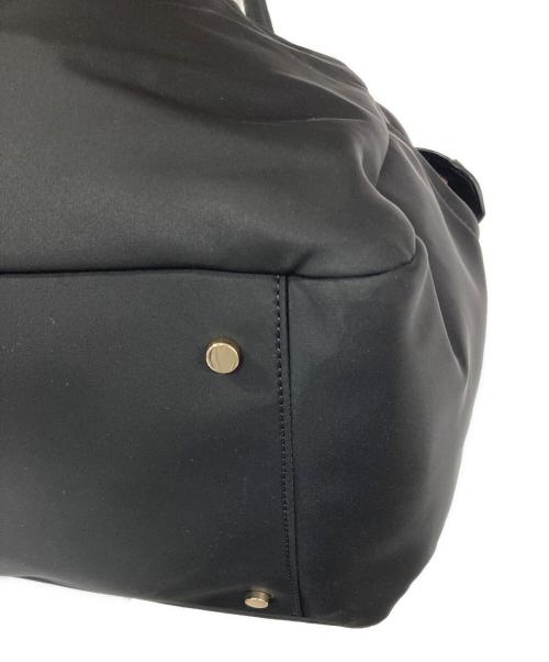 Kate Spade（ケイトスペード）Kate Spade (ケイトスペード) ナイロントートバッグ ブラックの古着・服飾アイテム