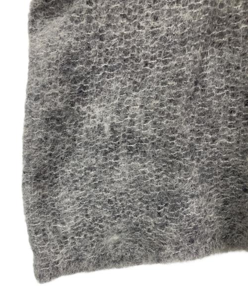 Plage（プラージュ）Plage (プラージュ) ALPACA MIX BUTTON ニット グレー サイズ:表記なしの古着・服飾アイテム