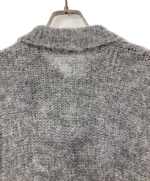 Plage（プラージュ）Plage (プラージュ) ALPACA MIX BUTTON ニット グレー サイズ:表記なしの古着・服飾アイテム
