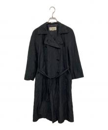 Chloe（クロエ）の古着「シルクトレンチコート」｜ブラック