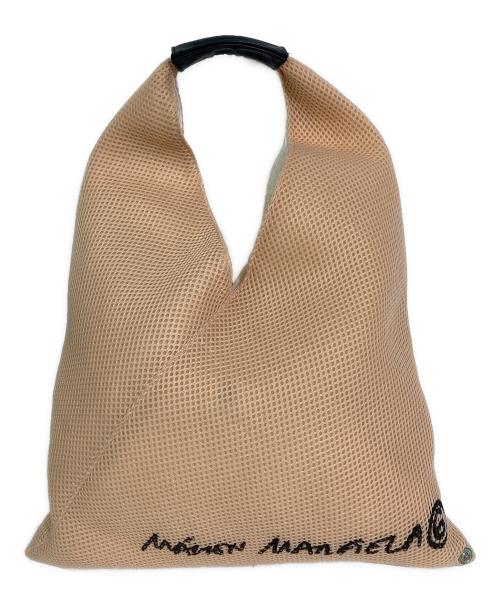 MM6 Maison Margiela（エムエムシックスメゾンマルジェラ）MM6 Maison Margiela (エムエムシックスメゾンマルジェラ) ジャパニーズバッグ/メッシュロゴプリント オレンジの古着・服飾アイテム