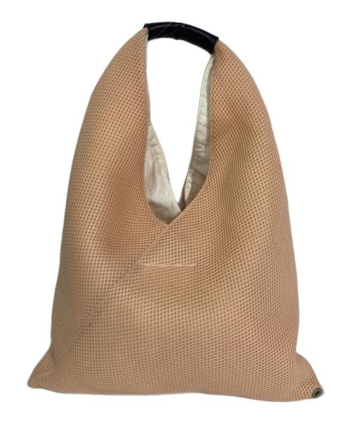 MM6 Maison Margiela（エムエムシックスメゾンマルジェラ）MM6 Maison Margiela (エムエムシックスメゾンマルジェラ) ジャパニーズバッグ/メッシュロゴプリント オレンジの古着・服飾アイテム