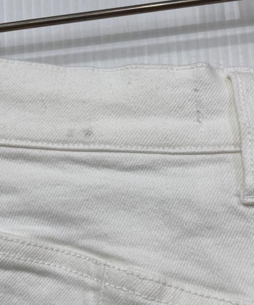 Resexxy（リゼクシー）Resexxy (リゼクシー) カットアウトリボンデニムパンツ ホワイト サイズ:M 未使用品の古着・服飾アイテム