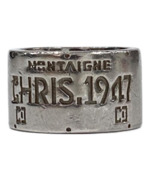 Christian Dior（クリスチャン ディオール）Christian Dior (クリスチャン ディオール) CHRIS1947シルバーリング シルバー サイズ:表記無しの古着・服飾アイテム