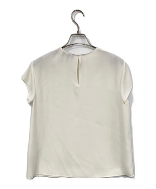 theory（セオリー）theory (セオリー) Prime Ggt Cap Sleeve Shell J アイボリー サイズ:Pの古着・服飾アイテム