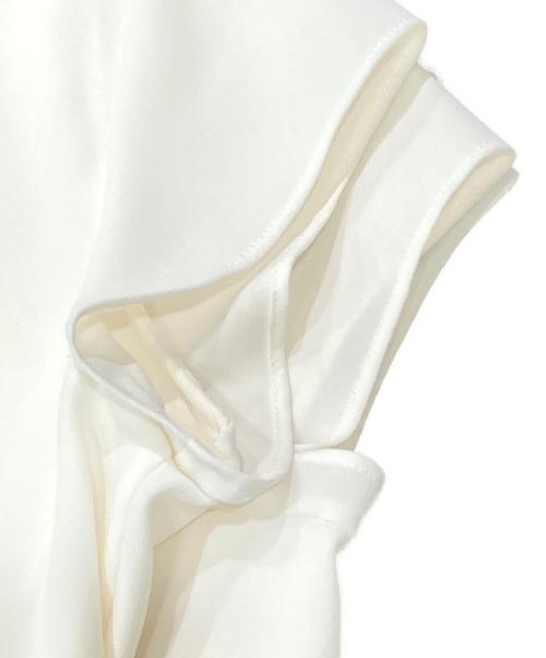 theory（セオリー）theory (セオリー) Prime Ggt Cap Sleeve Shell J アイボリー サイズ:Pの古着・服飾アイテム